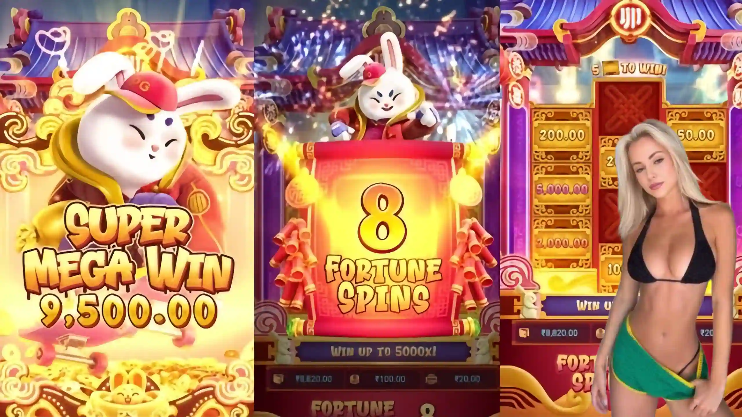 Wild Expansivo Fortune Rabbit 7777game - Coelho Dourado que Expande